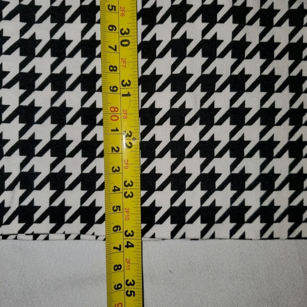 Jules & Leopold Black and White Wide Leg Pants - Picture 7 of 10